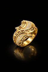 Dark Aura Diamond Band