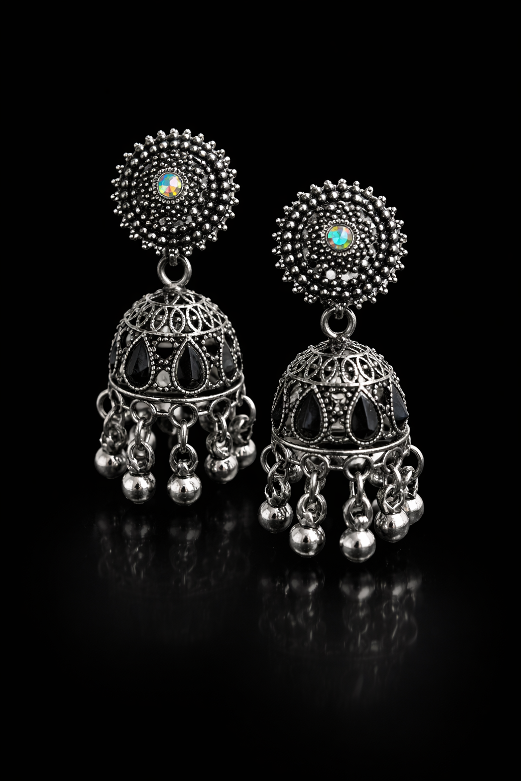 Noor-e-Noir Jhumkas