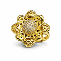 Eterna Spark Ring Gold
