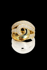 Midnight Gold Rings