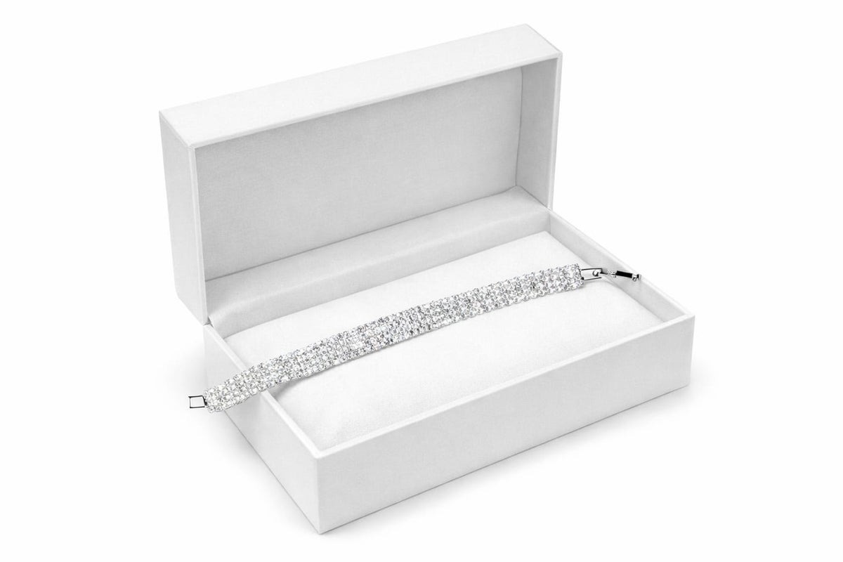Crystal Elegance Tennis Bracelet