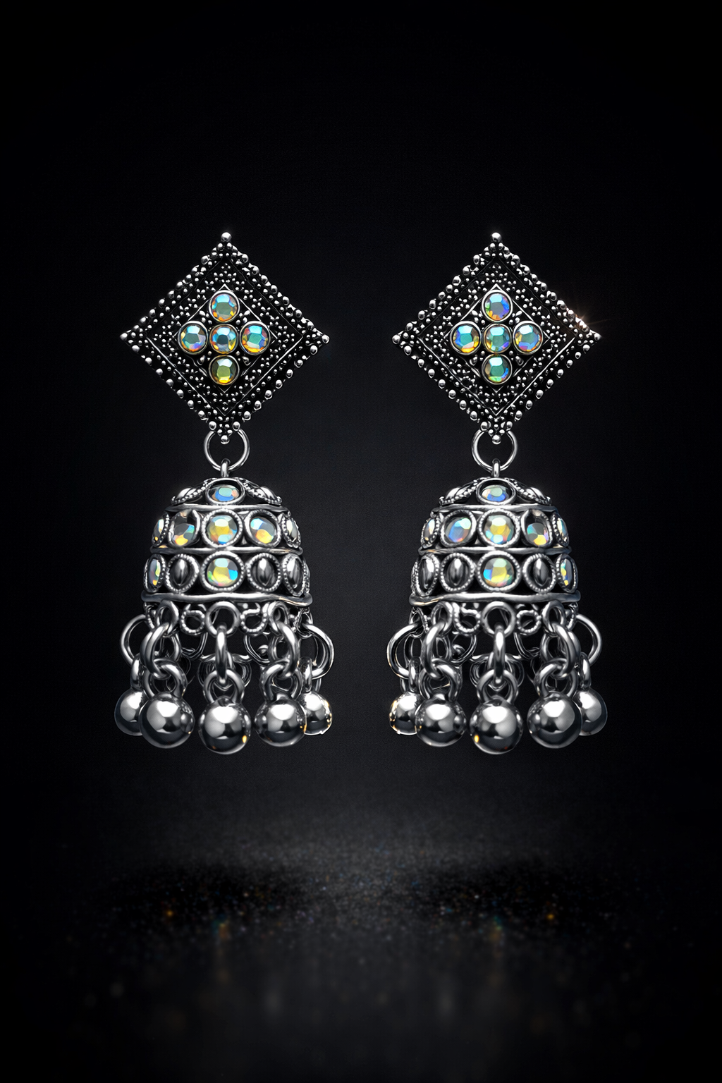 Black Majesty Jhumka